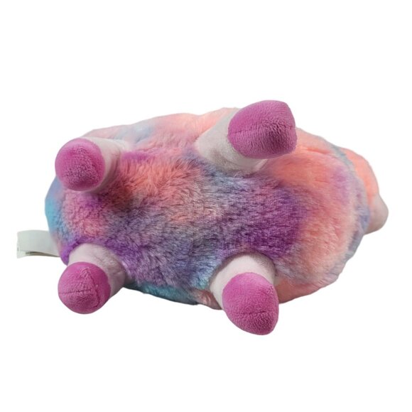 Kellytoy Rainbow Llama Plush Pink Blue 10" Standing Alpaca Justice Tie Dye 2018 - Picture 8 of 10